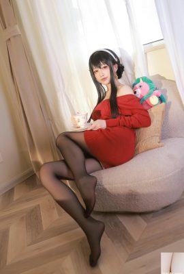 (Coleção online) Aqua 水淼 – Suéter vermelho Yor Forger (68P)