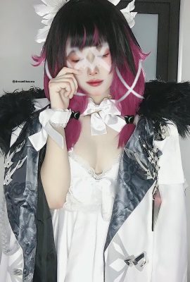 (Coleção online) DreamlikeUwU cosplay Columbina – Impacto Genshin (30P)