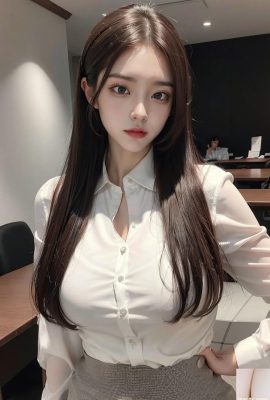 ★PATREON★ (AI_KAORI) Sexo no escritório – 1