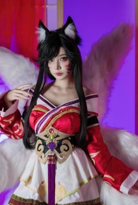 (Coleção online) Umeko J cosplay Ahri – Liga das Lendas (109P)