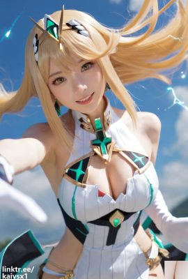 ★Pixiv★ (Kaiysx) Boneca Sexy Mythra Xenoblade