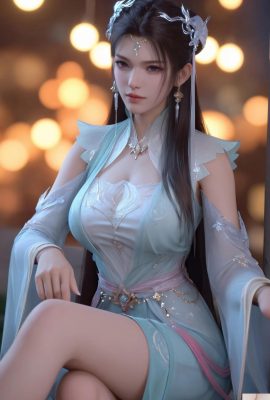 O jovem cavalo branco está bêbado com a brisa da primavera – Yi Wenjun