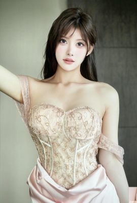 (Primeiro lançamento original) XiuRen O vestido rosa de 1.600 yuans de Li Shuang’er revela uma buceta abotoada de três pontas (106P)